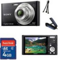 sony W320+4gb+capa+tripé